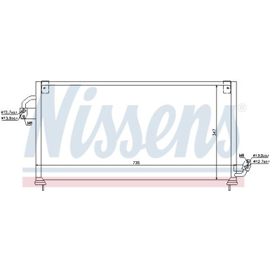 Kondensator PKW | SUBARU FORRESTER 99 | 94841