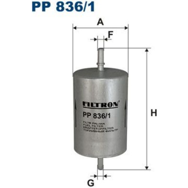 FILTRON Kraftstofffilter | PP 836/1