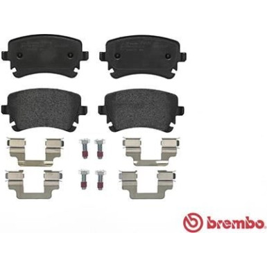 BREMBO Bremsklötze HA | AUDI A4, A6 VW T5 03-15 | P 85 076