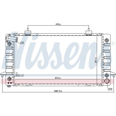 Wasserkühler PKW | RANGE ROVER 3,9-4,2 89 | 64029