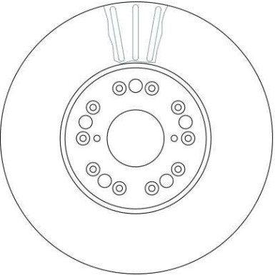 Bremsscheibe Toyota P | DF4182S