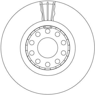 Bremsscheibe Vw S. A8 | DF4125S