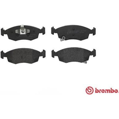 BREMBO Bremsklötze VA | FIAT Panda Lancia Ypsilon 11 | P 11 031