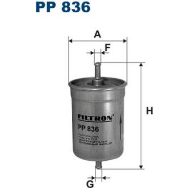 FILTRON Kraftstofffilter | PP 836