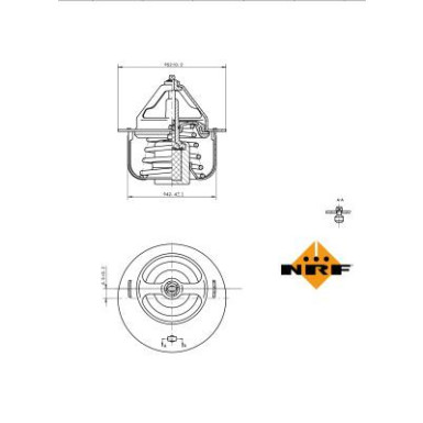 Thermostat, Kühlmittel | 725054