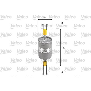 VALEO Kraftstofffilter | 587008