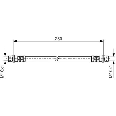 Bremsschlauch | VW | 1987476309