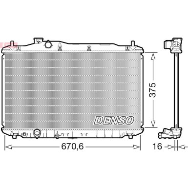 Denso | Motorkühler | DRM40105