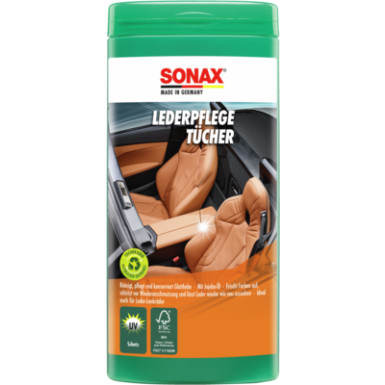 SONAX | LederPflege Tücher Box | 04123000