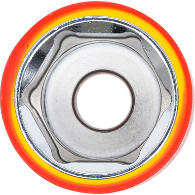 BGS VDE-Steckschlüssel-Einsatz Sechskant | Antrieb Innenvierkant 12,5 mm (1/2"""") | SW 27 mm | 72077