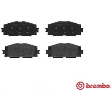 BREMBO Bremsklötze VA | TOYOTA Yaris 05 | P 83 086