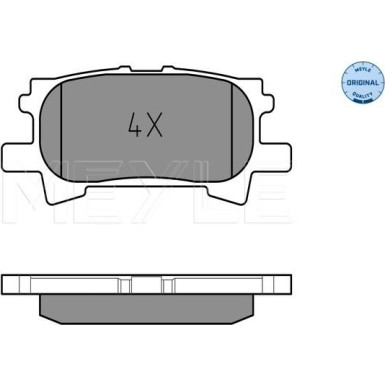 Bremsbelagsatz Toyota T. Lexus Rx300 03 | 252396715