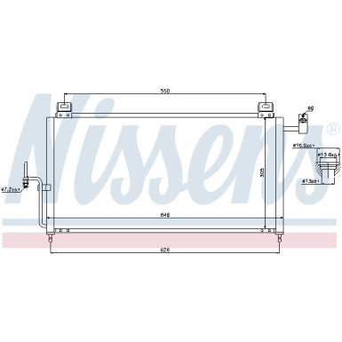 Kondensator PKW | MAZDA 323 2,0 DIESEL 98-00 | 94720