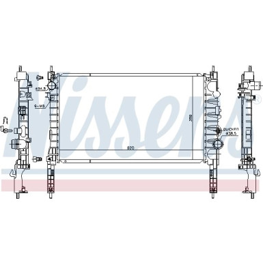 Wasserkühler PKW | Opel Mokka 13 | 630774