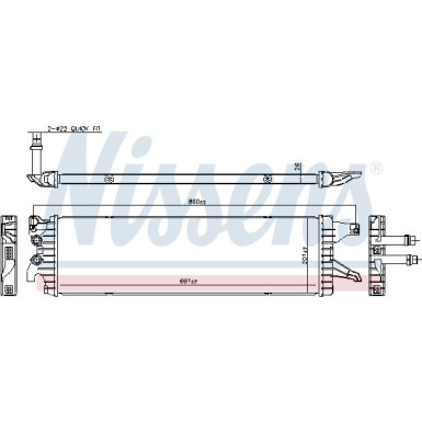 Wasserkühler PKW | VW T6 2.0 TDI 15 | 65347