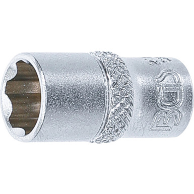 BGS Steckschlüssel-Einsatz Super Lock | Antrieb Innenvierkant 6,3 mm (1/4"""") | SW 9 mm | 2349