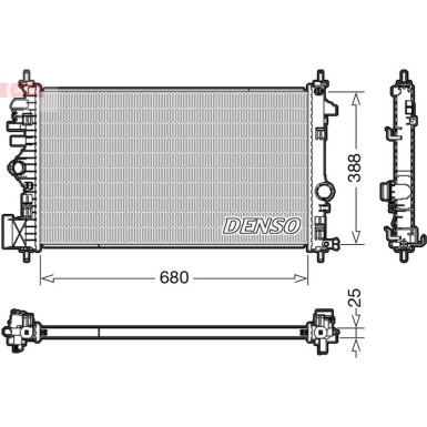 Denso | Motorkühler | DRM20109