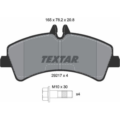 Bremsbelagsatz Db T. Sprinter 06 | 2921702