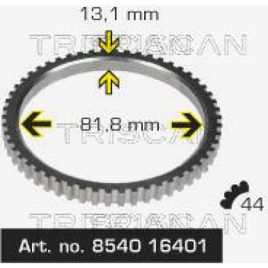 TRISCAN ABS Sensorring | 854016401