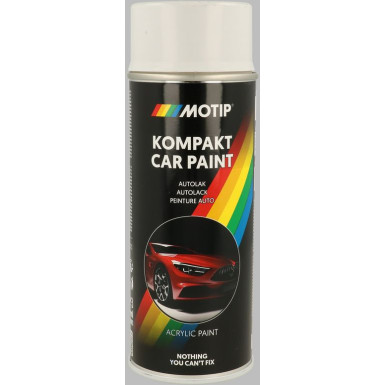 MoTip Autolack Acryl Kompakt weiß-grau 400ml | 45280