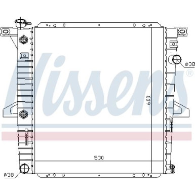 Wasserkühler PKW | FORD EXPLORER 4.0 00-03 | 69203