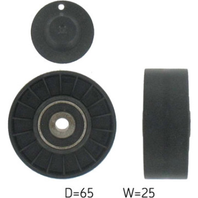 Umlenkrolle Multi-V | AUDI,SEAT,SKODA,VW | VKM 31002