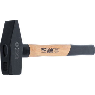 BGS Schlosserhammer | Hickory-Stiel | DIN 1041 | 1500 g | 52315