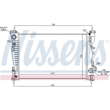 Wasserkühler PKW | ALFA Giulietta 1.8 T 10 | 60064