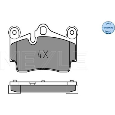 Bremsbelagsatz Vw/Porsche T | 252369417