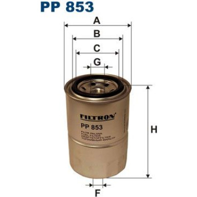 FILTRON Kraftstofffilter | PP 853