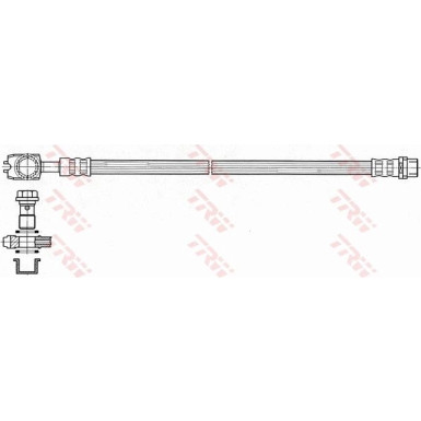 Bremsschlauch HA li/re | AUDI A4 00 | PHD484