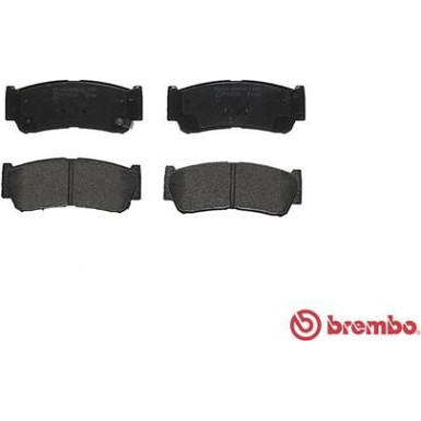 BREMBO Bremsklötze HA | HYUNDAI H-1, Santa Fe 97-12 | P 30 037