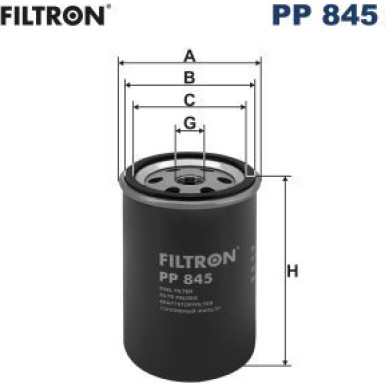 FILTRON Kraftstofffilter | PP 845