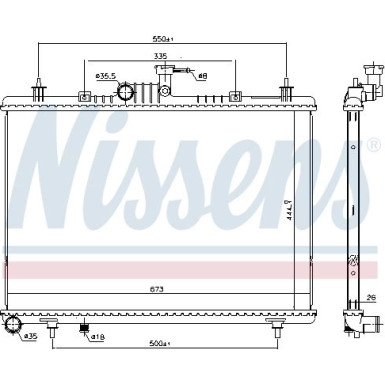 Wasserkühler PKW | Renault Koleos 08 | 637643