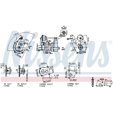 Nissens Turbo | DACIA Logan,NISSAN,RENAULT 04 | 93087