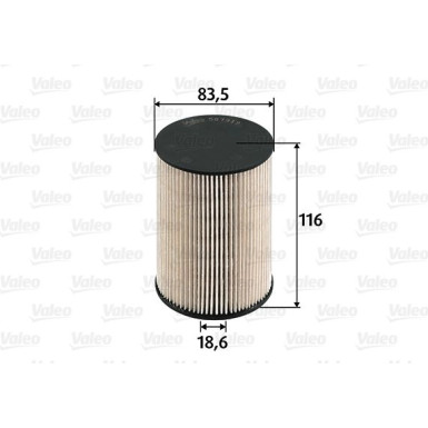 VALEO Kraftstofffilter | 587919