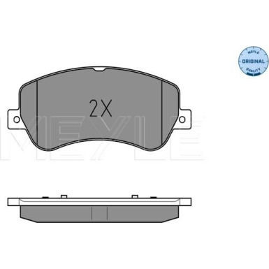 Bremsbelagsatz Db P. X204 Glk220-350 08 | 252486720