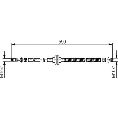 Bremsschlauch | VW Amarok | 1987481516