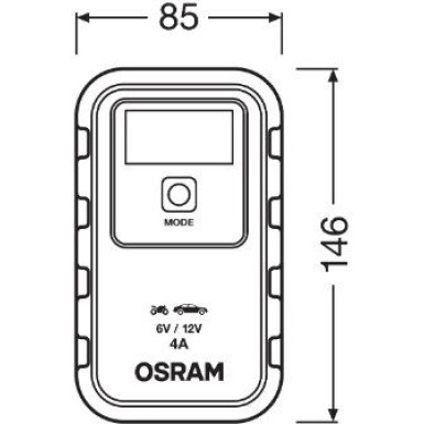 BATTERYcharge 904 | Osram | Automatikladegerät | OEBCS904