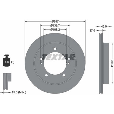 Bremsscheibe | 92314103