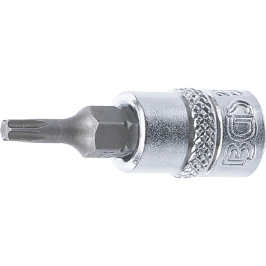 BGS Bit-Einsatz | Antrieb Innenvierkant 6,3 mm (1/4"""") | T-Profil (für Torx) T15 | 2591