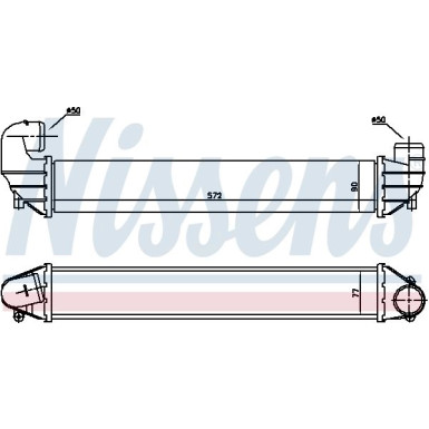 Ladeluftkühler PKW | FORD Galaxy 95-06 | 96634