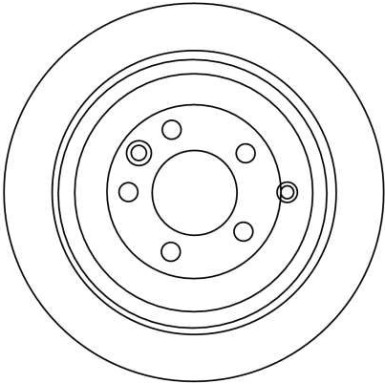 Bremsscheibe Land Rover T. Discovery/Range Rover 2.7-3.0Td/4.0-5.0 4X4 05 | DF4342S