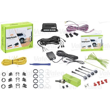 VALEO beep&park Kit1 Einparkhilfe | 4 Sens. + Lautspr. (5te Gen) | 632200