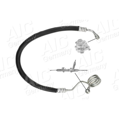 Hydraulikschlauch, Lenkung | AUDI,SKODA,VW | 57672