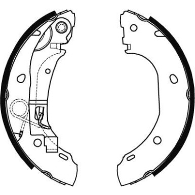 40 461 026 Bremsbacken | CITROEN Jumper,FIAT,PEUGEOT 94 | GS8472