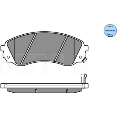 Bremsbelagsatz Kia P. Carnival 06- Mit Sensor | 025 245 9717/W