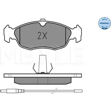 Bremsbelagsatz Citroen P. Saxo | 252182717