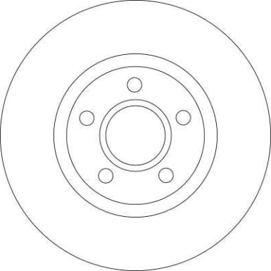 Bremsscheibe Volvo P. S40/V50 | DF4424