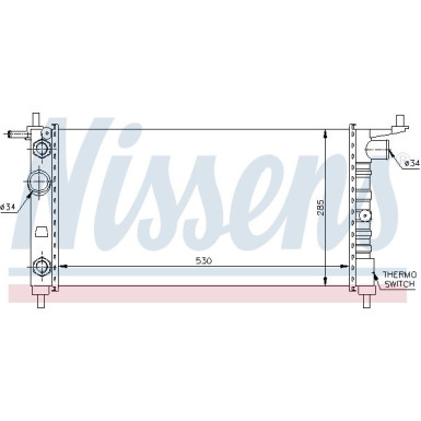 Wasserkühler PKW | OPEL Corsa B | 63284